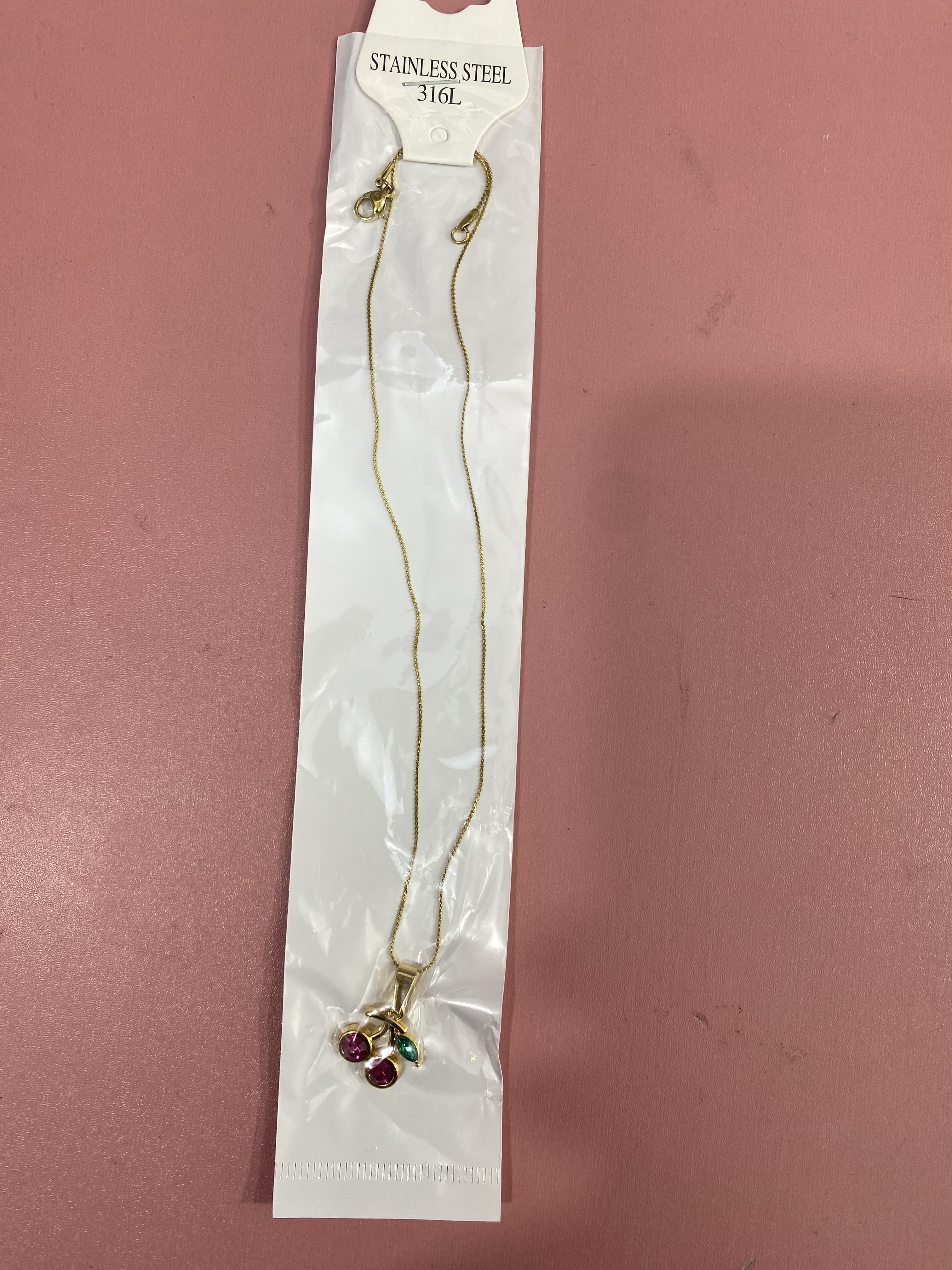 Cherry necklace