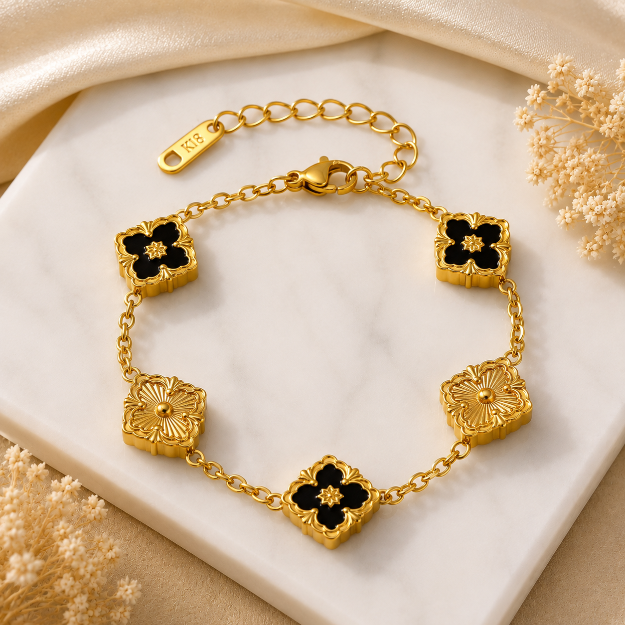 18K Motif Bracelets