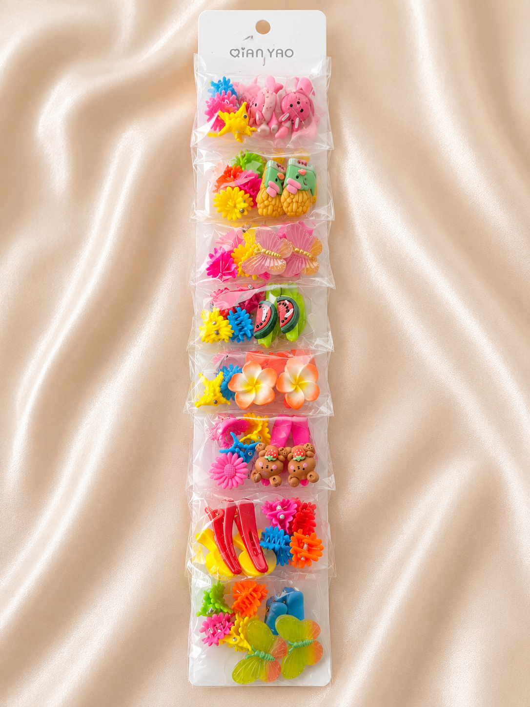 Sunshine Hair Clips & Ties