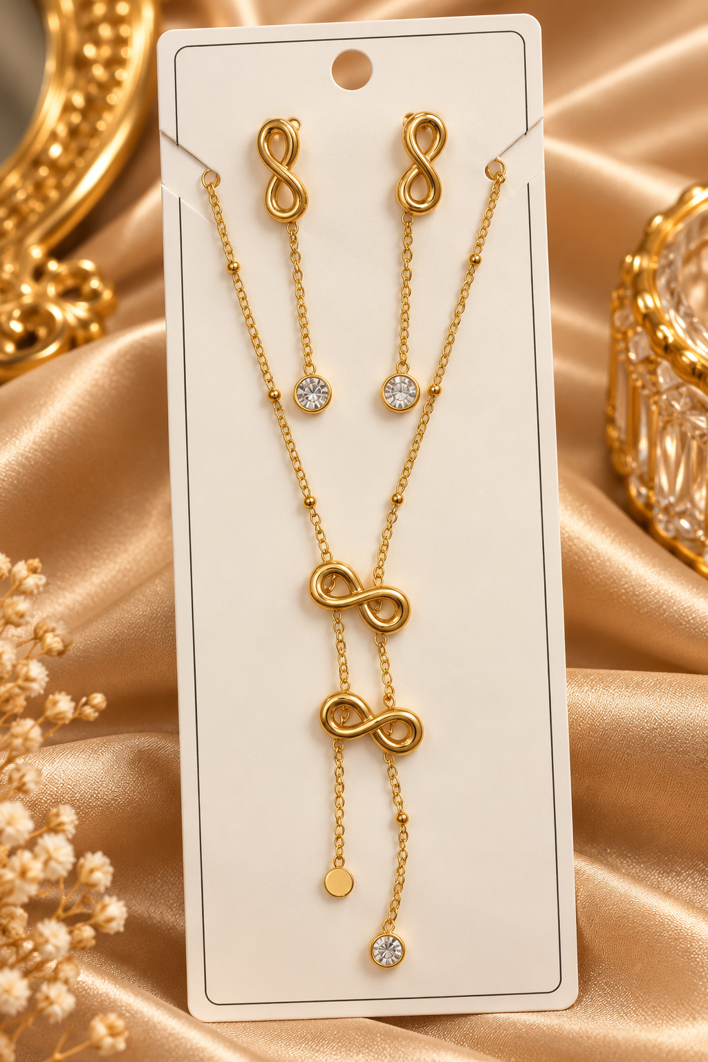 Designer Earrings with Necklace Set