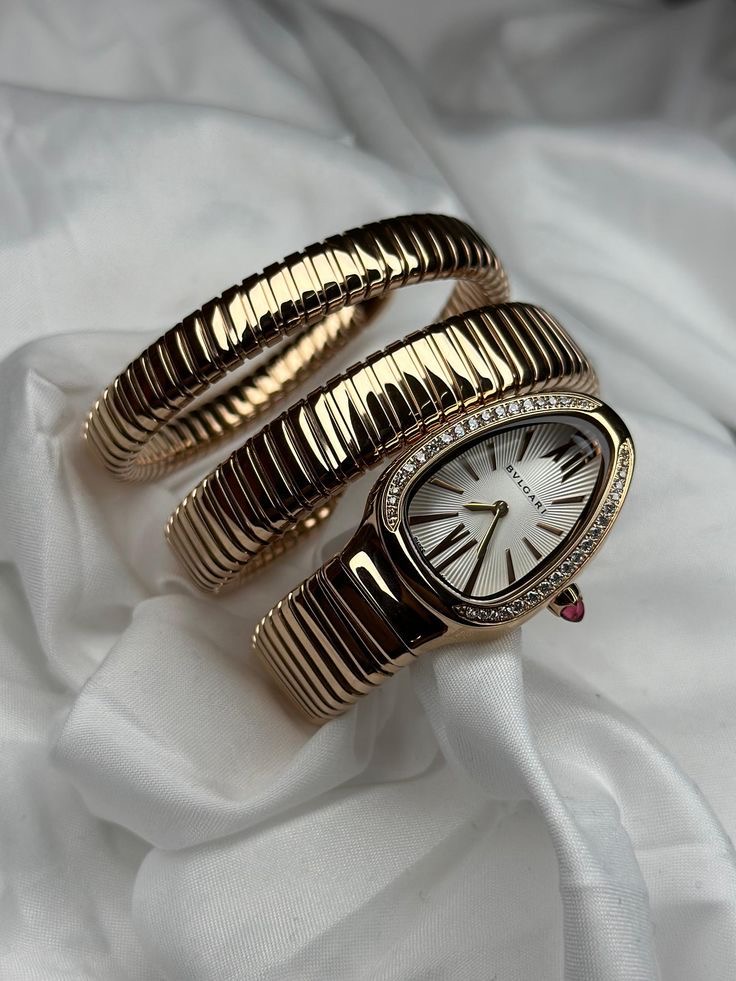 BVLGARI-Inspired Spiral Watches