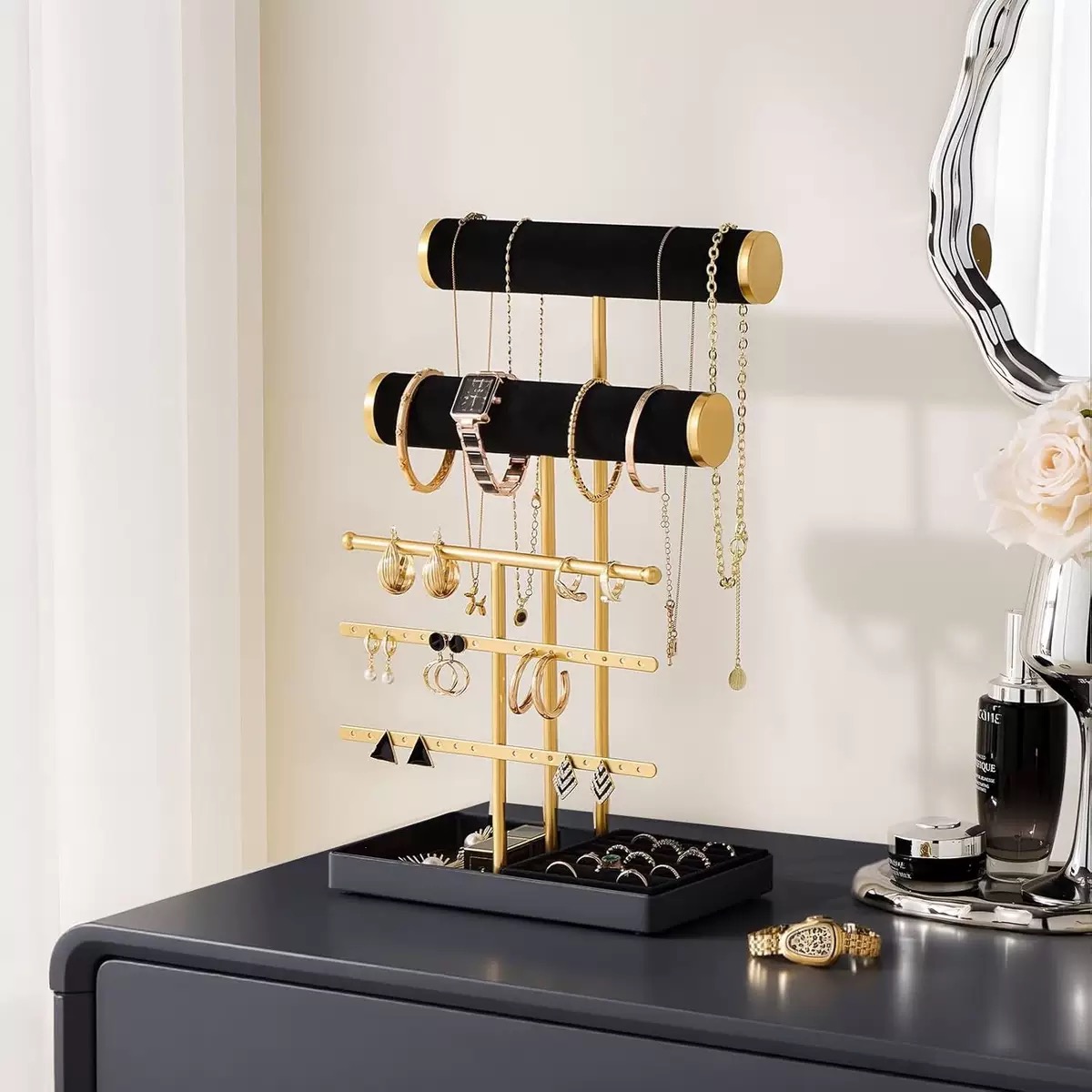 Three Tier Jewelry Display Rack