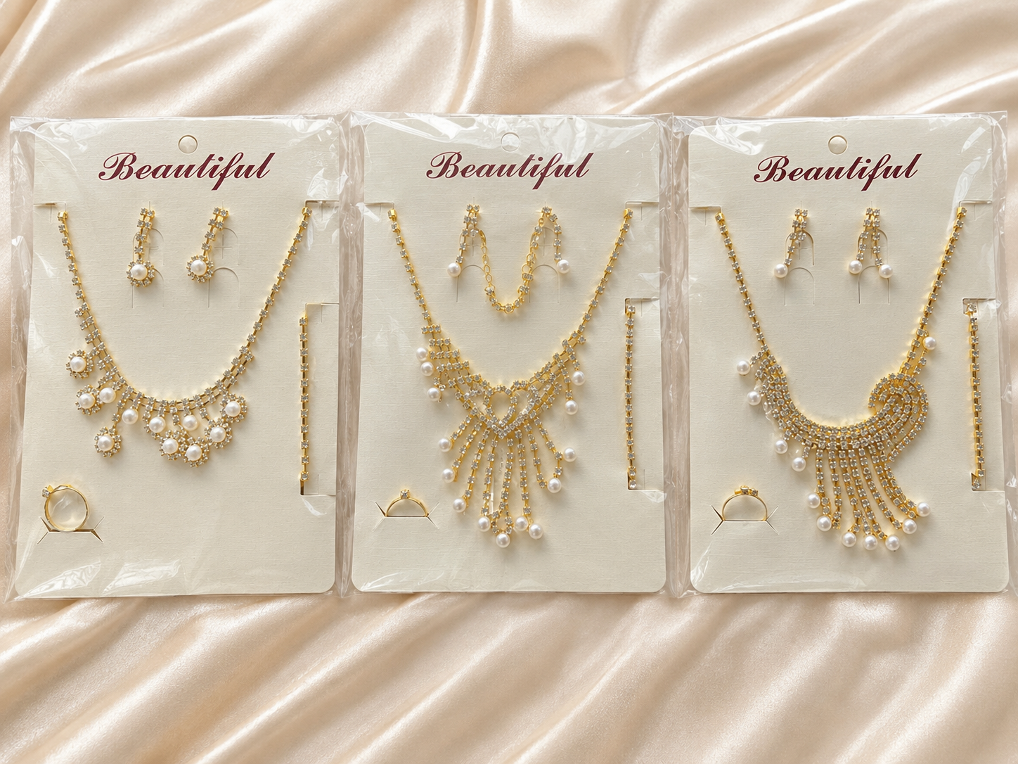 4in1 Beautiful Necklaces (12 packs mixed)