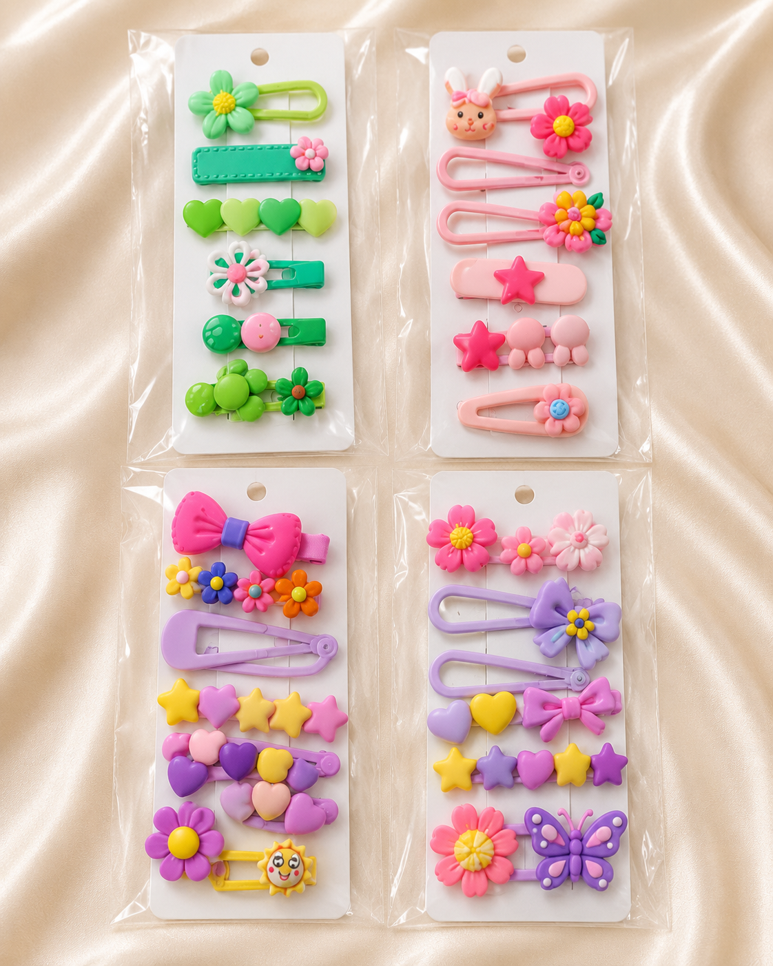 Pastel  Hair Clips