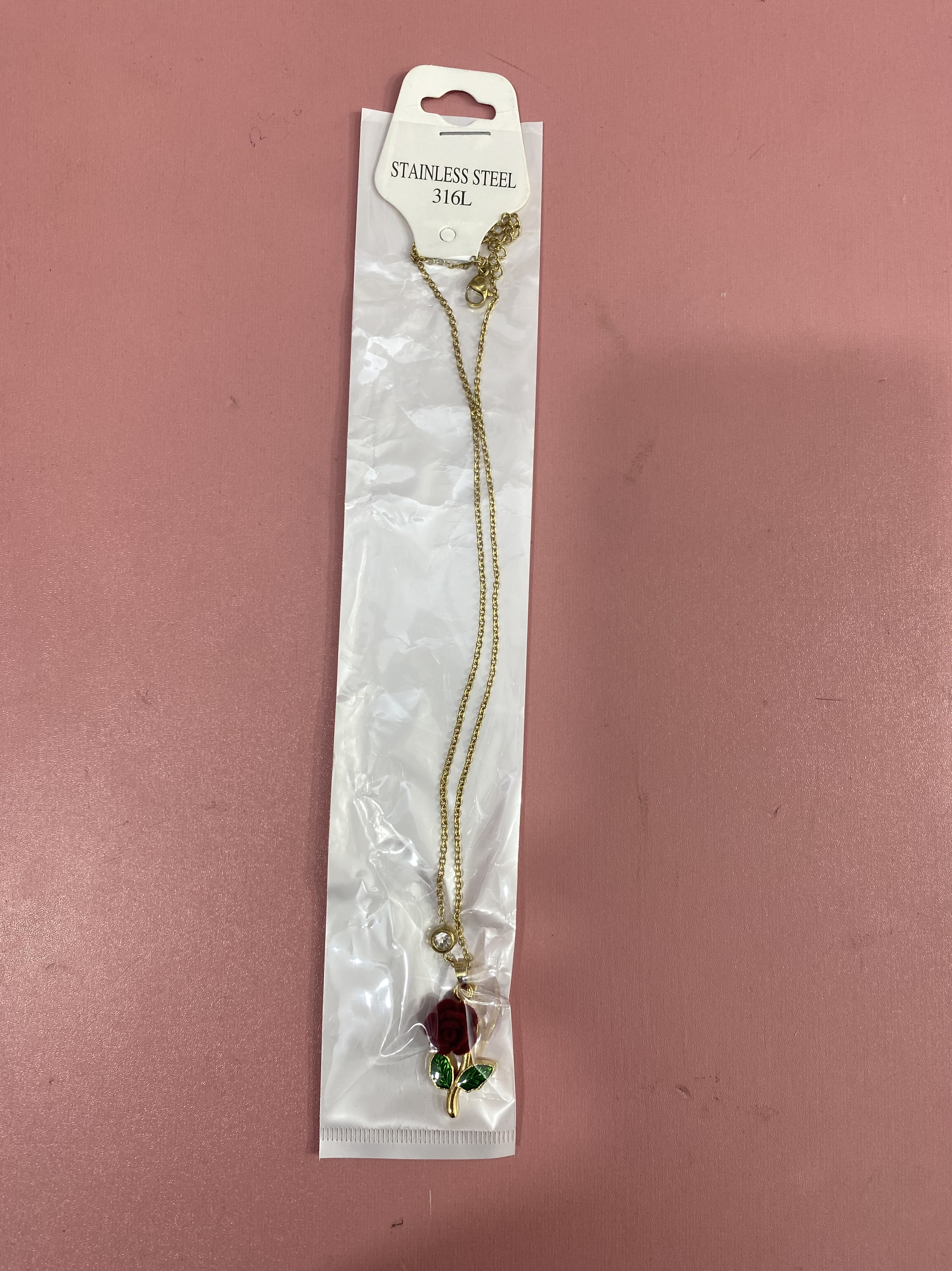 Rose necklace