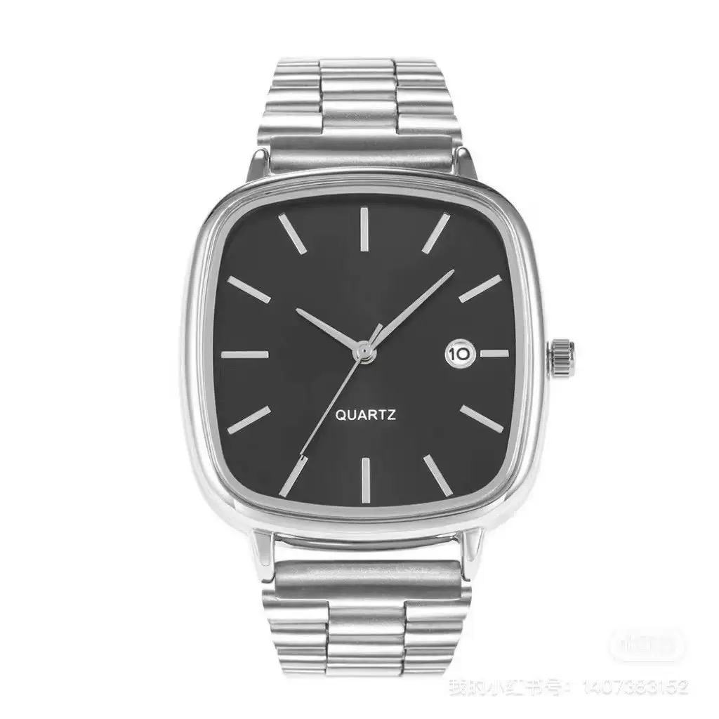 Men’s silver with black